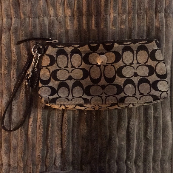 Not for sale-Coach wristlet - Picture 1 of 7